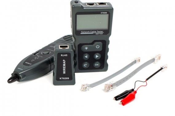Фотография товара 'КВТ 86208 LAN-тестер витой пары с РоЕ KT 8209 серия PROLINE'