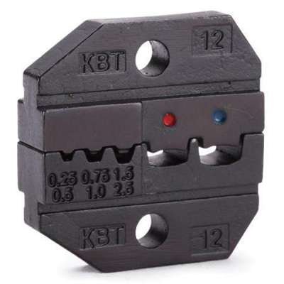 Фотография товара 'КВТ Номерные матрицы МПК-12 для опрессовки изолированных и втулочных наконечников 69965'