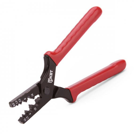 Фотография товара 'КВТ Пресс-клещи ПКВ-16 для обжима втулочных наконечников 55927'