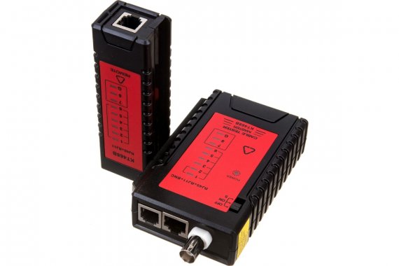 Фотография товара 'КВТ 86212 LAN-тестер кабельный KT 468B серия PROLINE'