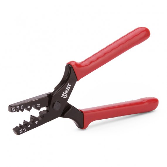 Фотография товара 'КВТ ПКВ-16 Пресс-клещи для опрессовки втулочных наконечников до 16 мм²'