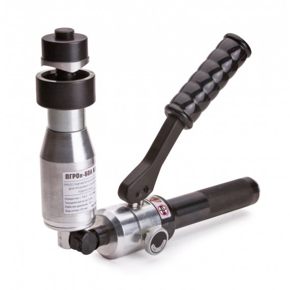 Фотография товара 'КВТ Гидравлический пресс для пробивки отверстий ПГРОп-60А 66536'