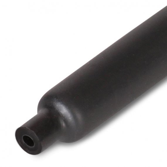 Фотография товара 'КВТ 85211 Трубка термоусадочная клеевая ТТК "Flex" (3:1)-30/10 черн'