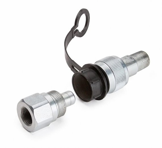 Фотография товара 'КВТ БРС-3/8’’ Быстроразъемное соединение для систем гидравлического оборудования'