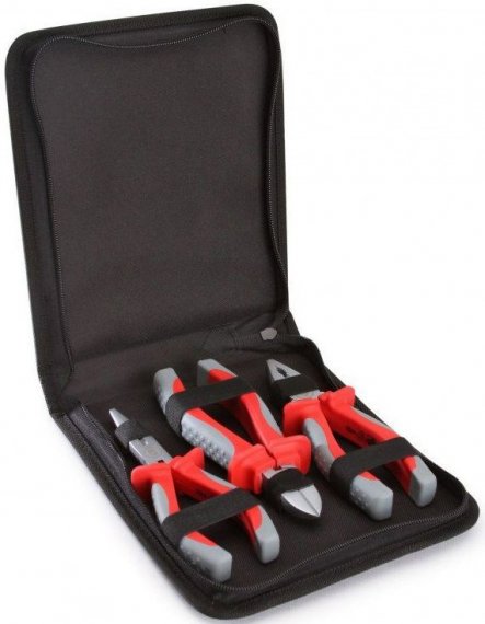 Фотография товара 'КВТ Набор НИИ-12 диэлектрического инструмента электрика СТАНДАРТ 67374'