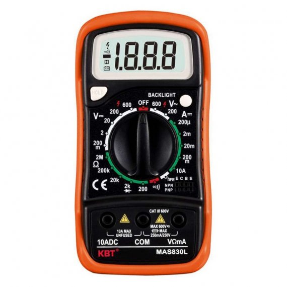 Фотография товара 'КВТ Мультиметр MAS830L 70475'