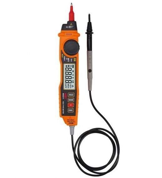 Фотография товара 'КВТ Мультиметр цифровой MS8211 с бесконтактным детектором напряжения 70477'