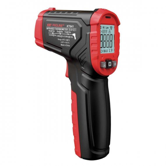 Фотография товара 'КВТ KT 641B Лазерный бесконтактный цифровой пирометр до 600 °C'