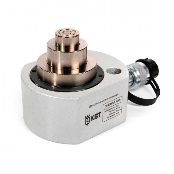 Фотография товара 'КВТ ДН-30-МТ Домкрат гидравлический низкий телескопический усилием 30 т Серия ПРОФИ'