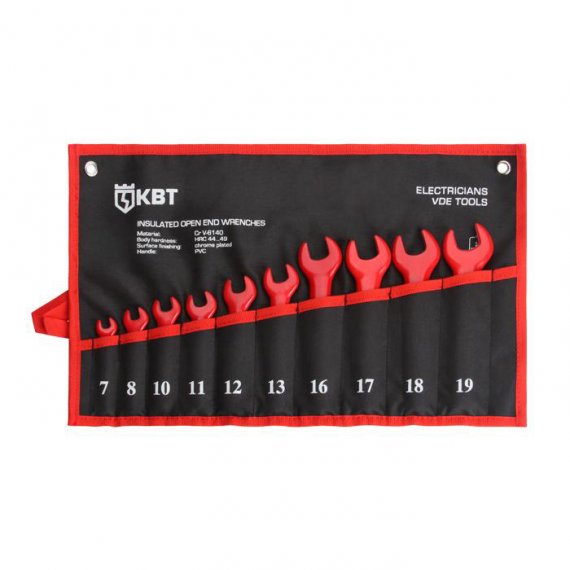 Фотография товара 'КВТ НИИ-21 Набор однорожковых диэлектрических ключей'