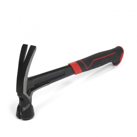 Фотография товара 'КВТ МПК-450 молоток плотника цельнокованый с гвоздодером Серия ПРОФИ'