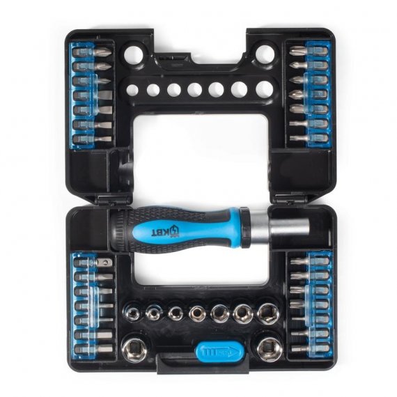 Фотография товара 'КВТ НБ-38 Отвертка реверсивная с битами, 38 предметов'