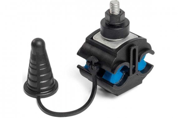 Фотография товара 'КВТ 87398 Зажим прокалывающий ответвительный ЗПО 4-35/4-35'