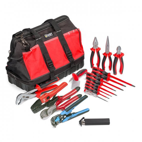 Фотография товара 'КВТ НИЭ-01 Набор инструментов электрика'