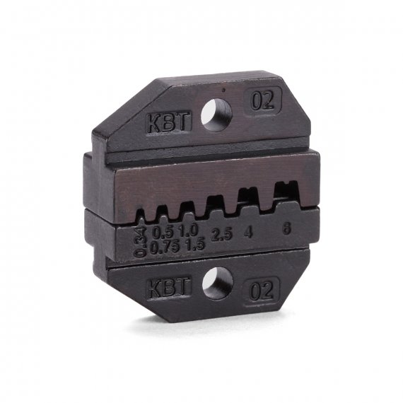 Фотография товара 'КВТ МПК-02 Матрицы для опрессовки наконечников и разъемов Серия ПРОФИ'