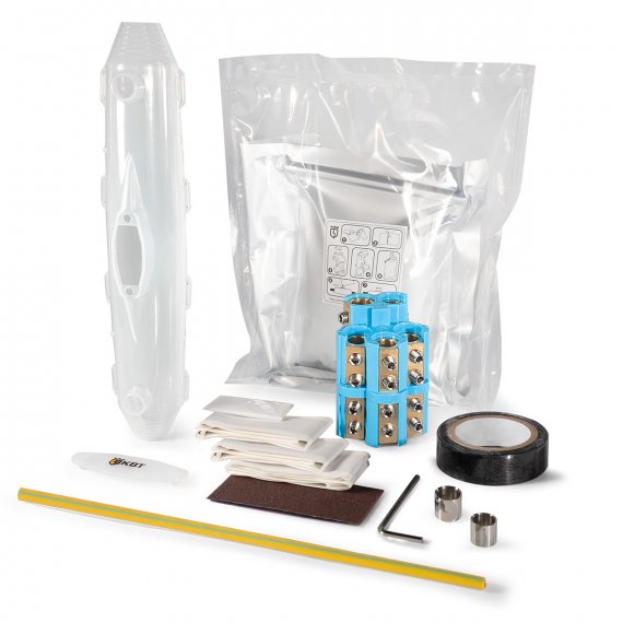 Фотография товара 'КВТ Муфта кабельная заливная соединительная МКС(б)-3(Б), 102652'