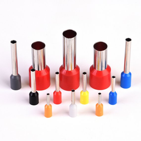 Фотография товара 'КВТ Наконечник штыревой втулочный изолированный GLW-НШВИ 2,5-8 61578'