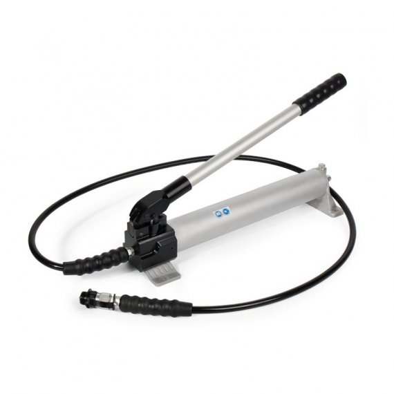 Фотография товара 'КВТ ПМР-7009А Помпа гидравлическая ручная объем алюминиевого маслобака 0.9 л'