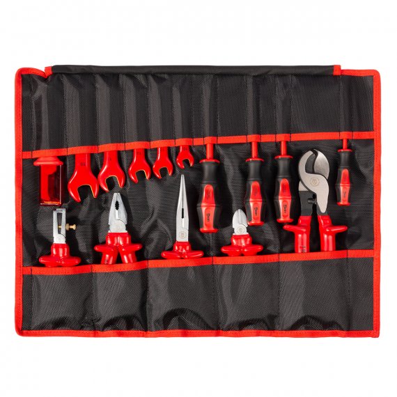 Фотография товара 'КВТ Набор диэлектрического инструмента НИИ-26 серия ЭКСПЕРТ, 92069'