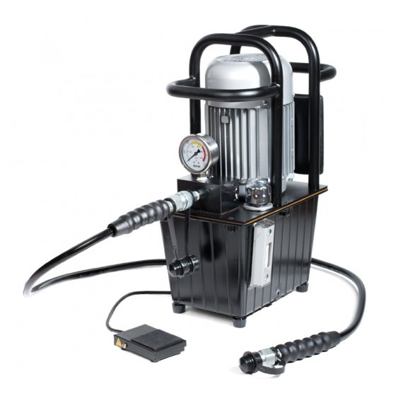 Фотография товара 'КВТ ПМЭ-7050 Помпа электрогидравлическая одностороннего действия Серия ПРОФИ'