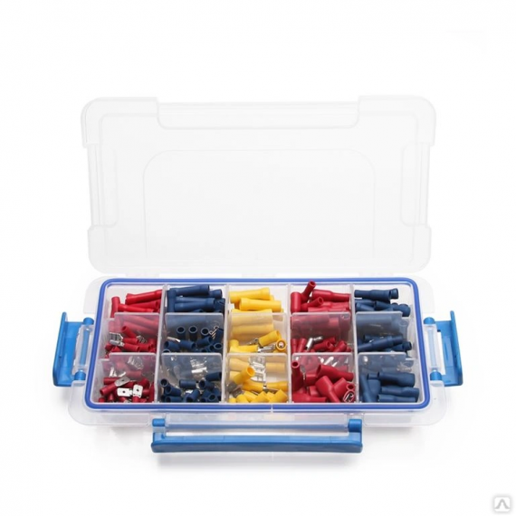 Фотография товара 'КВТ Набор изолированных разъемов и гильз П-280 79431'