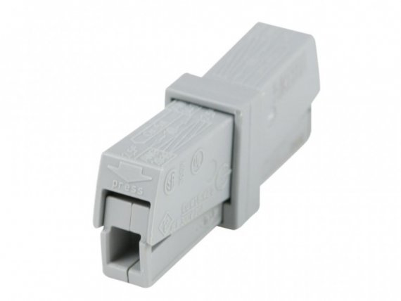 Фотография товара 'КВТ Клемма Wago 224-201 для осветительного оборудования 54588'