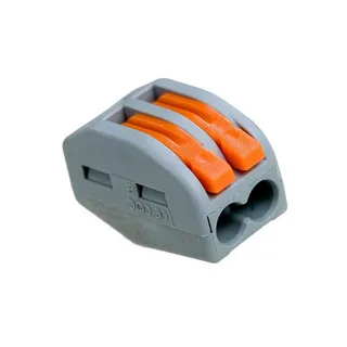 Фотография товара 'КВТ Клемма рычажковая Wago 222–412 59927'