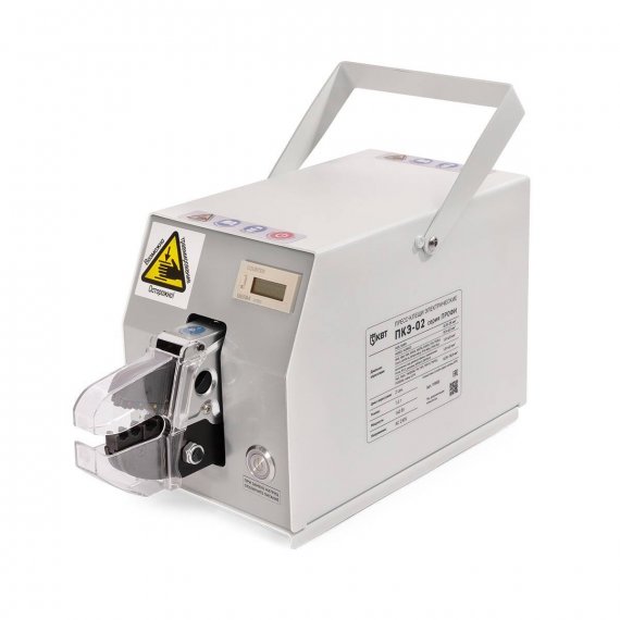 Фотография товара 'КВТ Пресс-клещи электрические ПКЭ-02 серия ПРОФИ, 91853'